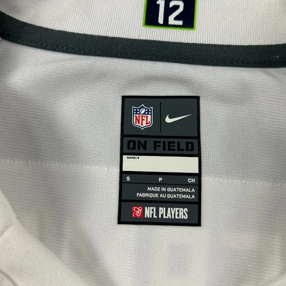 Nike Richard Sherman Seahawks Jersey‎ Womens Small White #25 On Field 478624-100